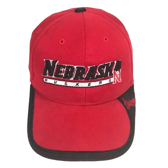 Nebraska Cornhuskers Starter Baseball Hat Cap Huskers Adjustable Strapback Vtg - Picture 1 of 10